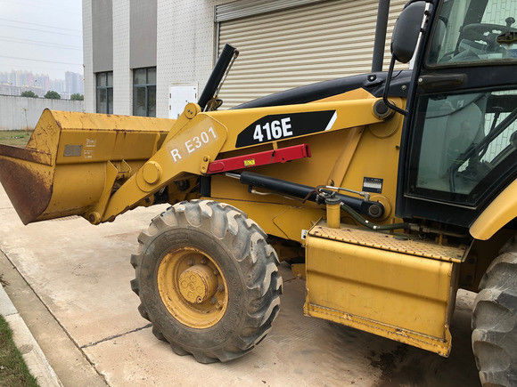 6792 10200 kg Trọng lượng Máy sử dụng Caterpillar 416E Máy nén lưng 162 kw