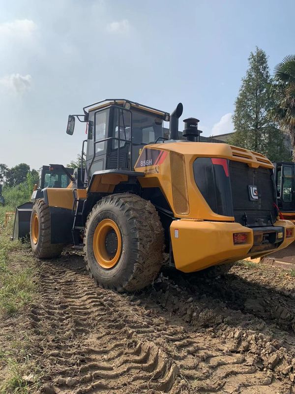 Liugong 856H Máy tải bánh xe 5 tấn 6 xi lanh 1,8-5,6 m3 Capacity Bucket for 1 Year