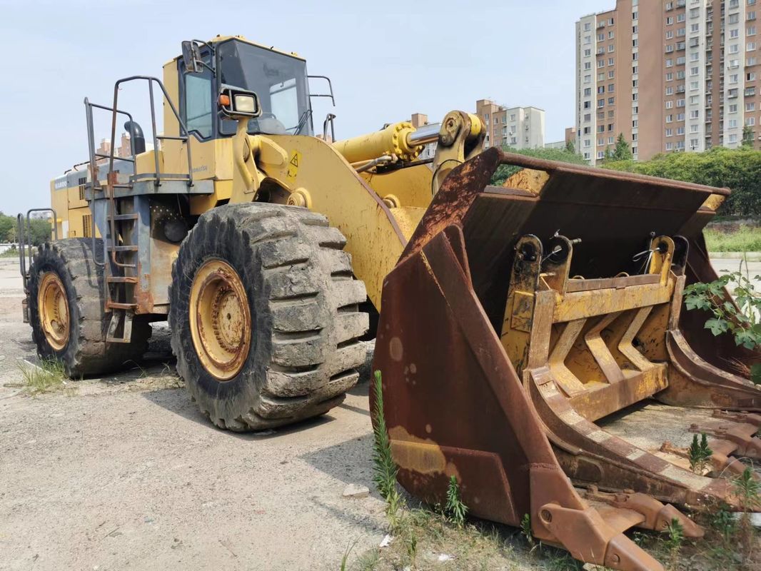 Komatsu 600 Model Heavy Duty WA600-6 Wheel Loader cho các giải pháp xây dựng