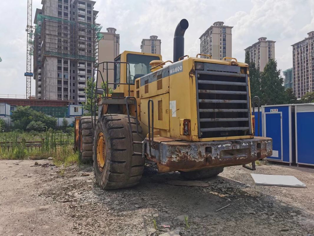 Komatsu 600 Model Heavy Duty WA600-6 Wheel Loader cho các giải pháp xây dựng