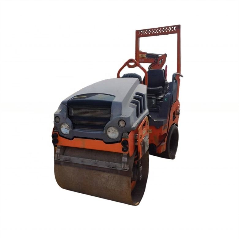 2.5 tấn sử dụng Hamm Roller Compactor HD35VT trong màu sắc ban đầu với lực kích thích của 28KN