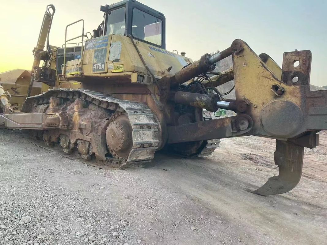 47 Tăng lượng sử dụng máy kéo Komatsu 475 Di chuyển loại Crawler Máy kéo cho công trường xây dựng