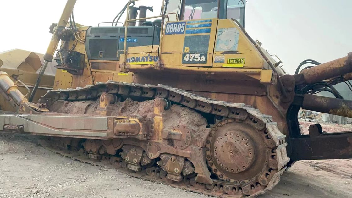 47 Tăng lượng sử dụng máy kéo Komatsu 475 Di chuyển loại Crawler Máy kéo cho công trường xây dựng