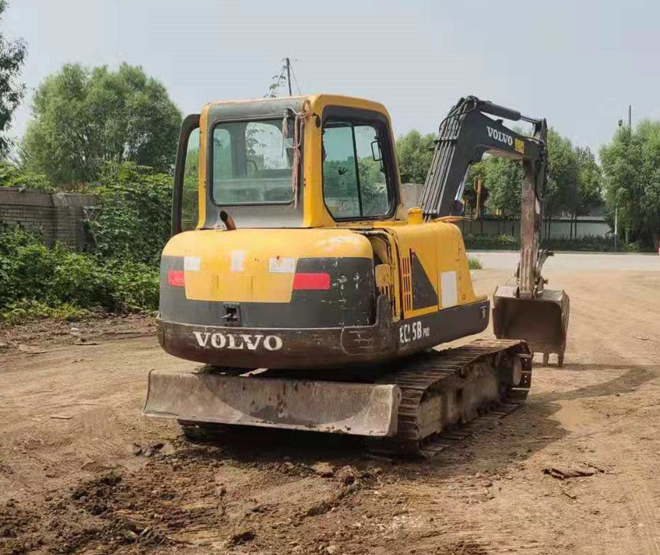 Thụy Điển nhập khẩu chất lượng cao Volvo EC55B PRO máy đào lùn sử dụng gần như mới