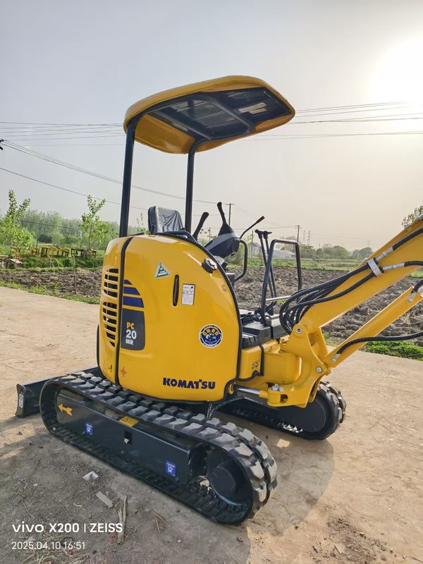 2ton chứng nhận sử dụng Komatsu PC20MR Crawler máy đào gần như mới để bán