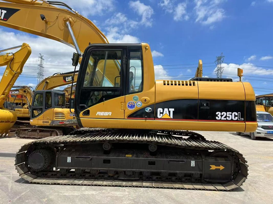 Máy đào CAT 325CL đã qua sử dụng Chiếc máy đào Caterpillar 325CL tay hai đáng tin cậy với chiều dài vận chuyển 9,6m