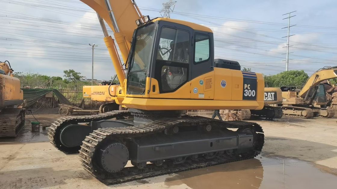 Máy đào Komatsu PC300-7 cũ với động cơ 180 kW Điện lực thủy lực Crawler Digger