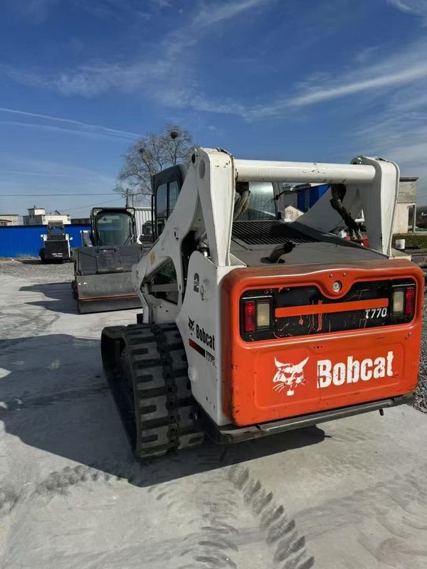 Bobcat T770 sử dụng Loader Skid Steer bán Trung Quốc xuất khẩu trong tình trạng tốt