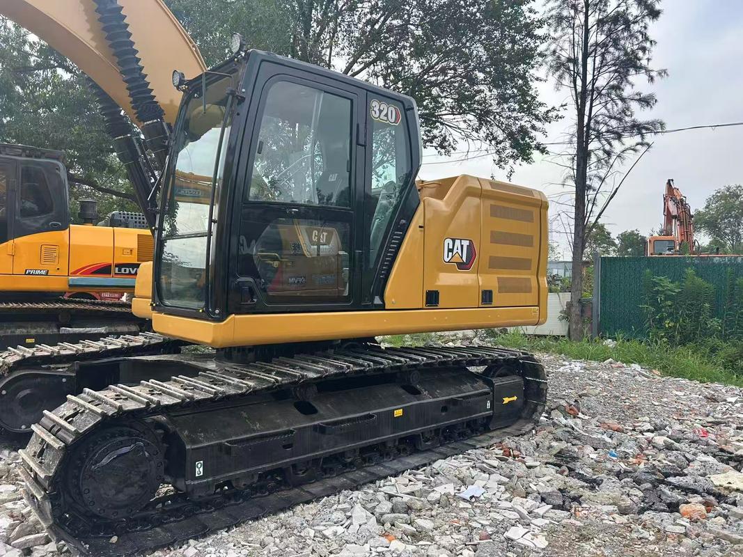 Máy xúc đào bánh xích CAT 320 đã qua sử dụng, chiều cao vận chuyển 2.96 M, 22.5 T