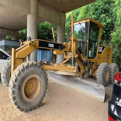 Caterpillar 140 Gc Motor Grader 17 Ton CAT 140K Caterpillar Motor Grader sử dụng