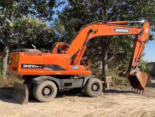 Doosan Dh210w-7 sử dụng Hàn Quốc sử dụng bánh xe tải bánh xe đào 101kW