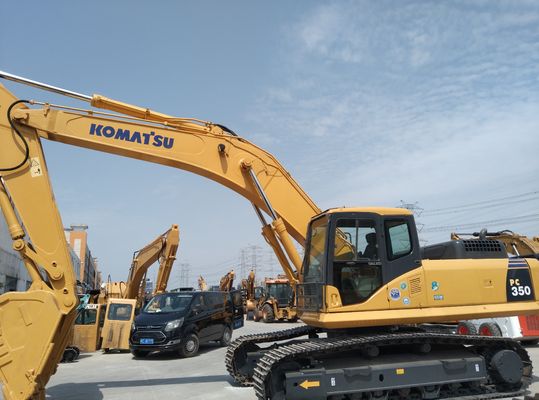 Máy đào Komatsu PC350-7 sử dụng tình trạng đáng tin cậy xuất khẩu từ Trung Quốc