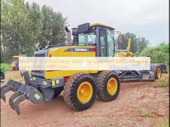 XCMG GR1803 Motor Grader được sử dụng để bán Ứng dụng chất lượng cao, giá cả phải chăng Ứng dụng xuất khẩu từ Trung Quốc
