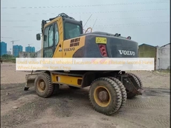 Máy đào bánh xe Volvo EW145B cũ để bán. Máy đào bánh xe cũ đáng tin cậy từ Trung Quốc.
